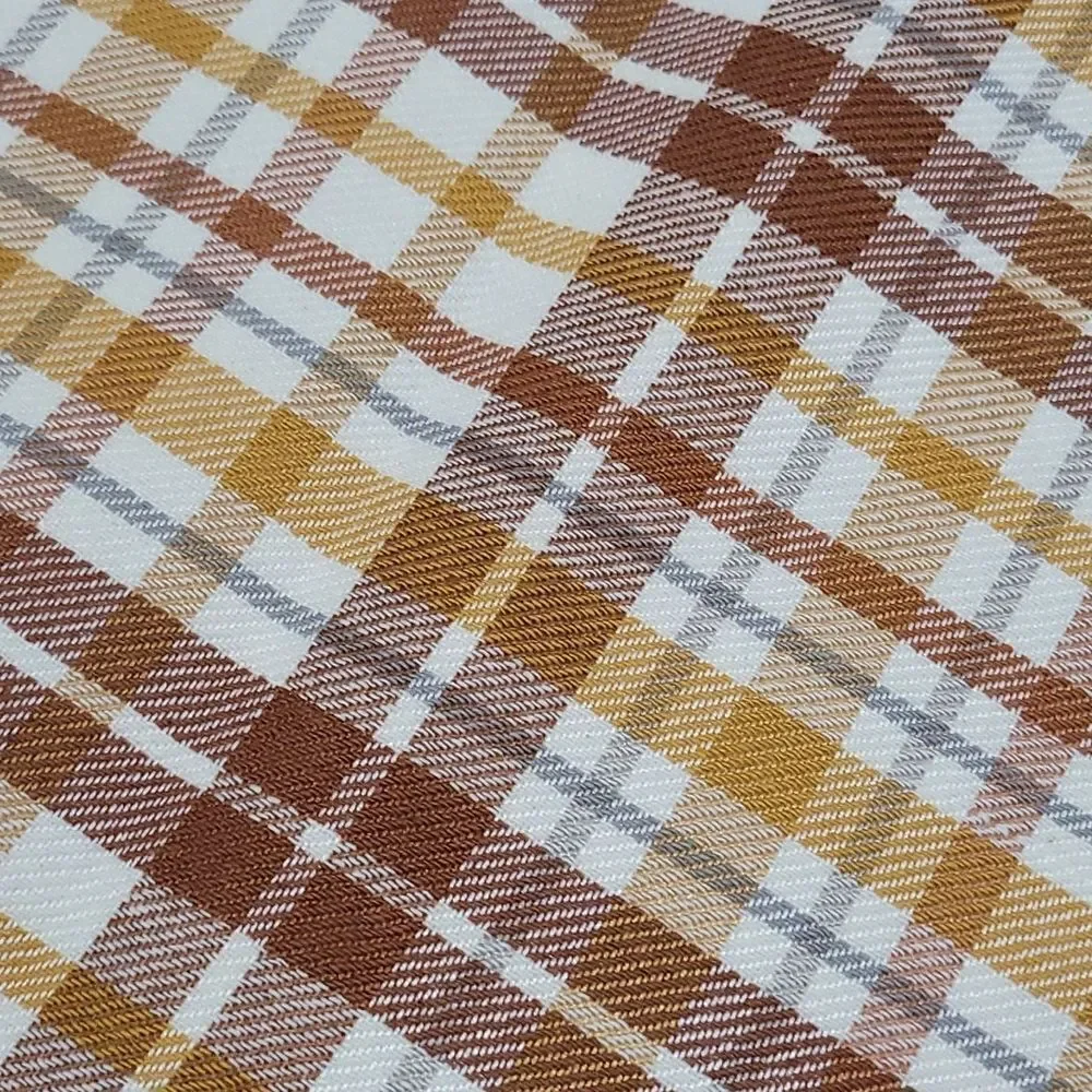 Harvest plaid set of placemats (4)